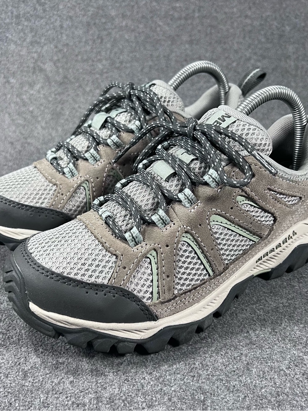 Merrell Oakcreek Waterproof Hiking Shoes Brindle Womens Size 7.5 (J035928)